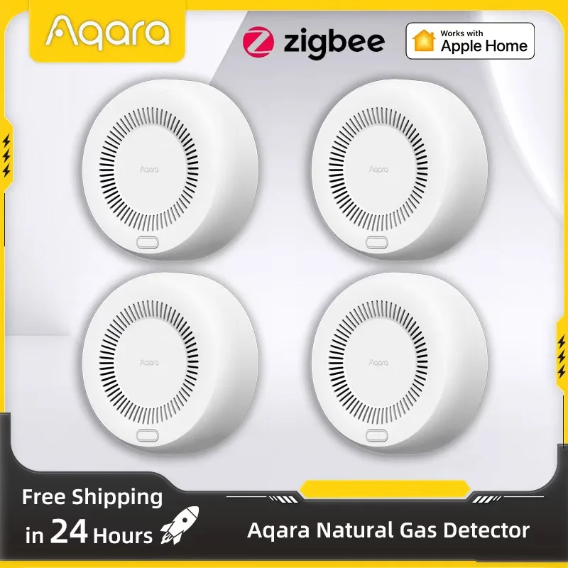Home Security Xiaomi - Aqara 天然ガス検知器 スマートガス漏れ警報器 Zigbee 3.0 インテリジェント連携