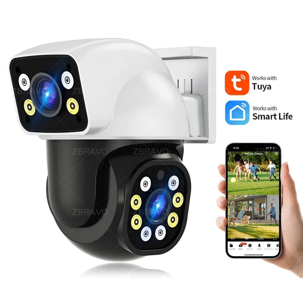 Home Security Business - Smartlife 8MP WiFi Tuya 屋外カメラ ミニ