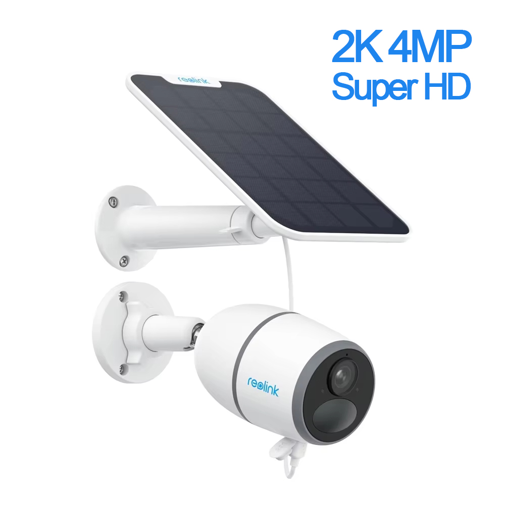 Home Security Google Camera - REOLINK 4MP 4G LTE 携帯電話セキュリティカメラ 双方向通話