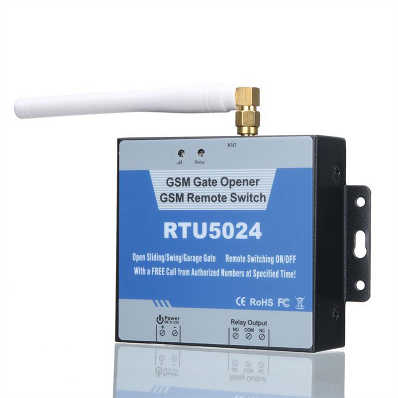 Home Security Wireless - B04C-RTU5024 GSM ドアオープナーリレー ワイヤレスリモートアクセス制御キット 4G ホームセキュリティデバイス