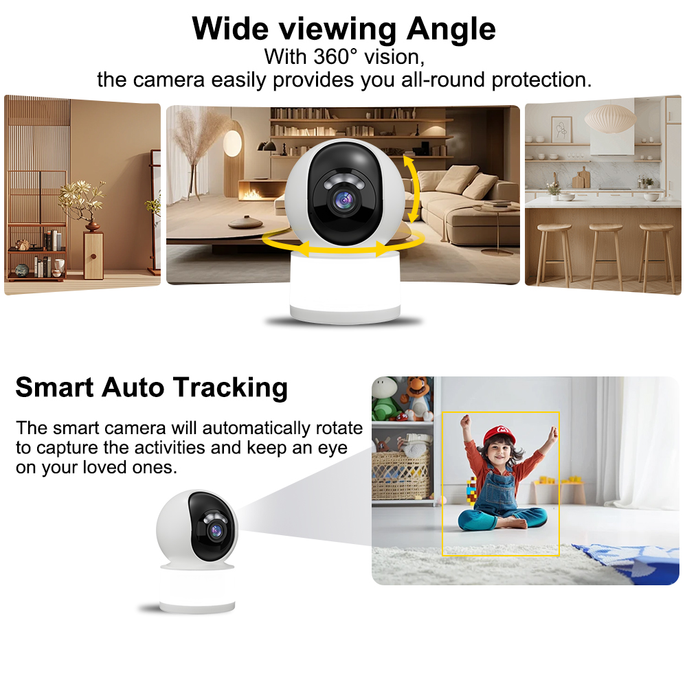 3MP 1296P Yoosee/Carecamアプリ対応  - Home Security Land のレビューと価格