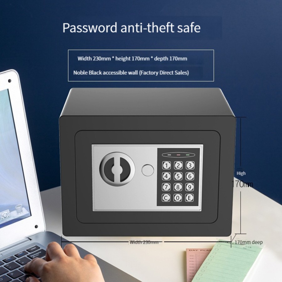 デジタル金庫 安全マネーガン 電子ロック金庫 家庭用耐火金庫 - Home Security Gun のレビューと価格