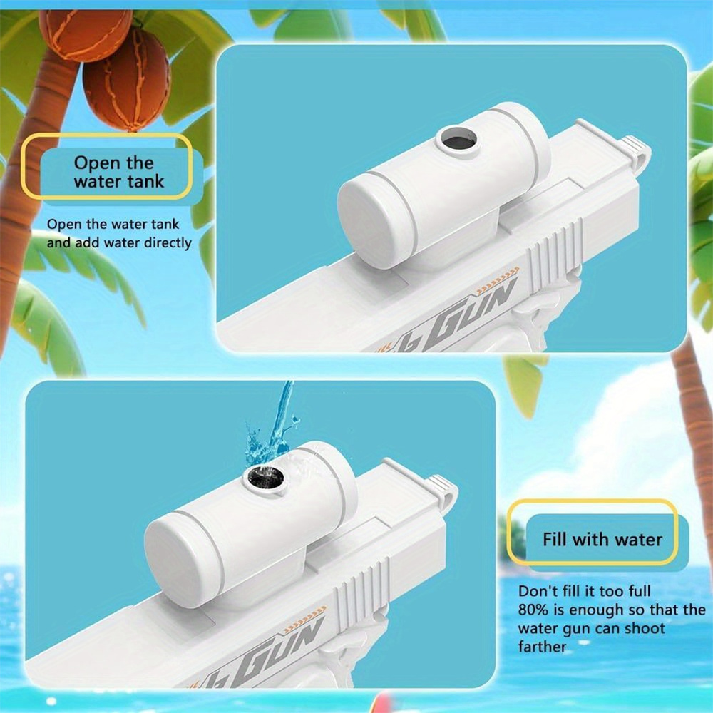 新しい屋外用ポータブル両面逆噴水銃いたずら逆噴水おもちゃクリ - Home Security Gun のレビューと価格