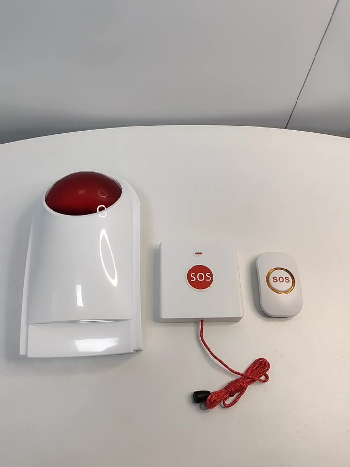 ワイヤレスシャインライトサイレンアラーム 433Mhz 盗難 - Home Security Land のレビューと価格