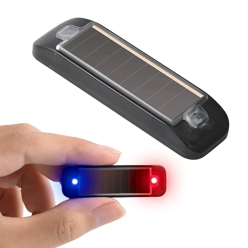 ミニ LED 太陽光発電車の警告灯夜間セキュリティ模擬警報ワ - Home Security Wireless のレビューと価格