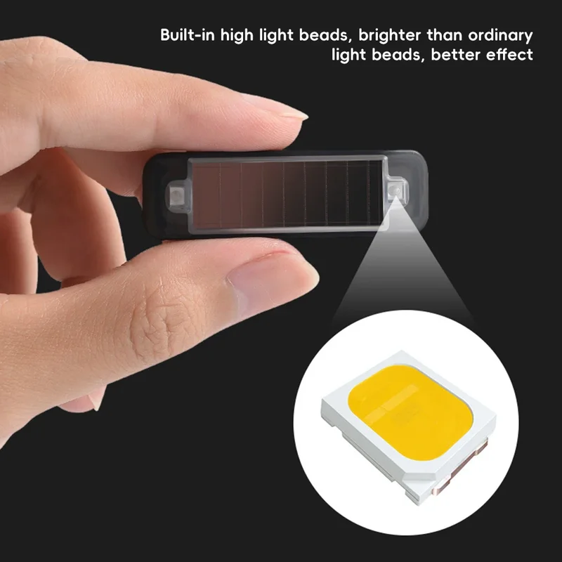 ミニ LED 太陽光発電車の警告灯夜間セキュリティ模擬警報ワ - Home Security Wireless のレビューと価格