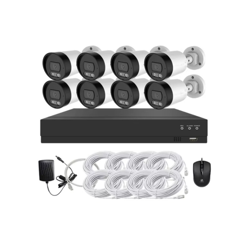 CCTVカメラキット 4ch/8ch フルHD 屋外防水カメ - Home Security Kit With Camera のレビューと価格