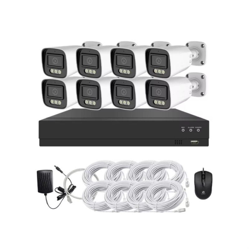 CCTVカメラキット 4ch/8ch フルHD 屋外防水カメ - Home Security Kit With Camera のレビューと価格