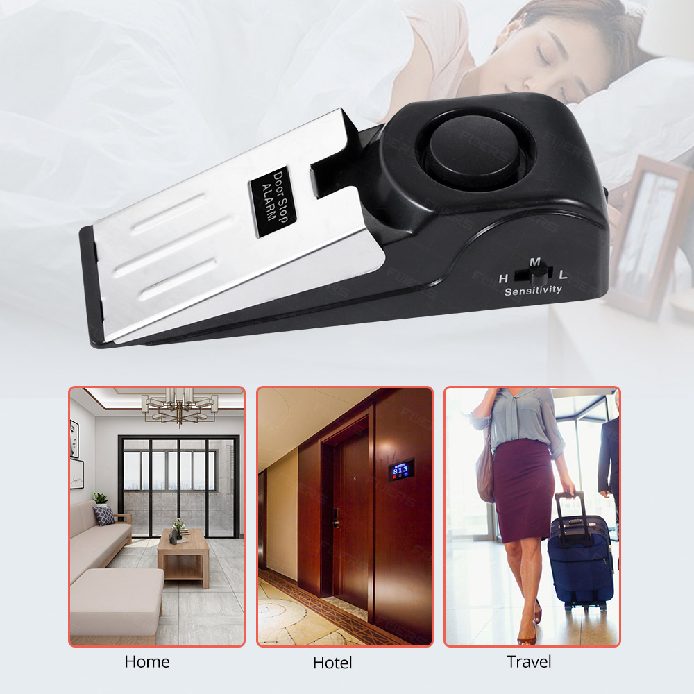 FUERS ドアストップアラームシステム 120dB 大音量 - Home Security Tapo のレビューと価格