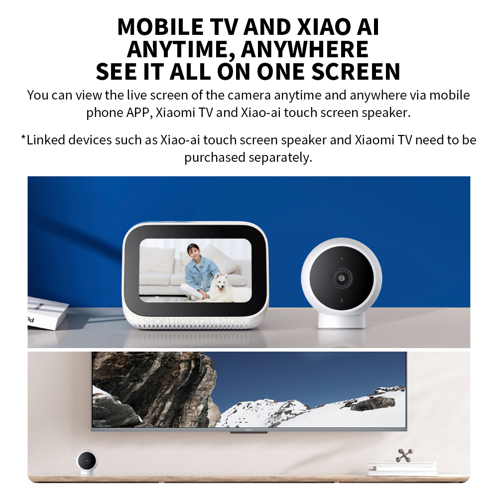 Xiaomi スマートIPカメラ 標準版 2K HD 赤外線 - Home Security Xiaomi のレビューと価格