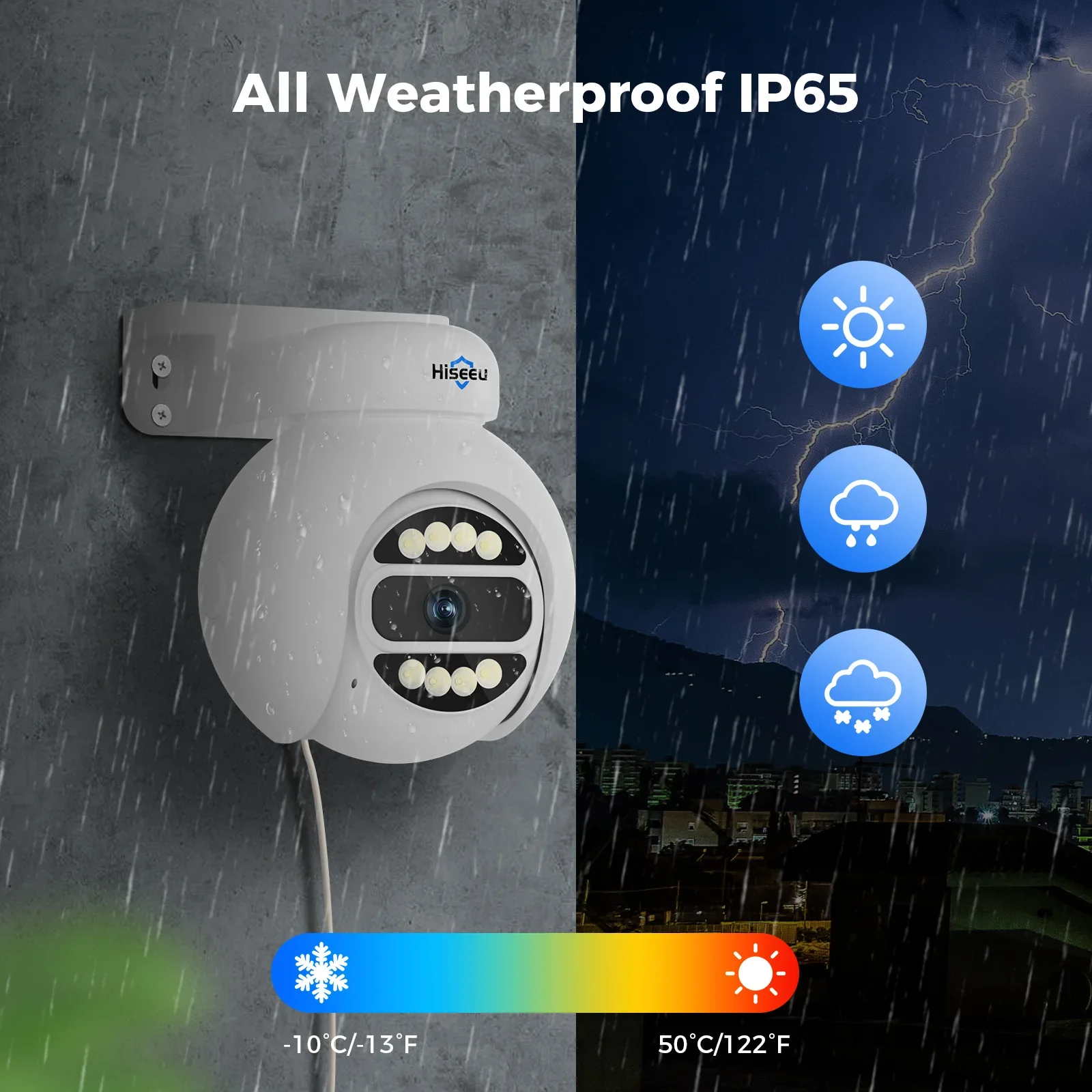 Hiseeu自動追跡5MP PoE NVR 16チャンネルキ - Home Security Kit With Camera のレビューと価格