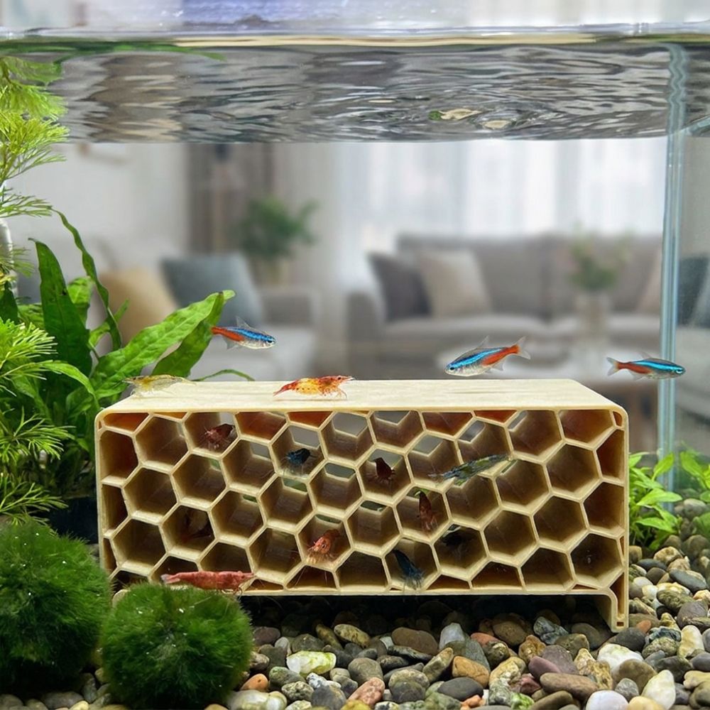 3Dプリント製の魚やエビの隠れ家、安全な家、中空水槽、地下洞 - Home Security Measures のレビューと価格