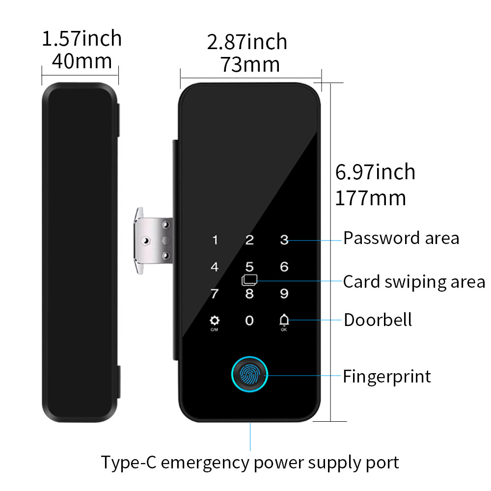 Tuya Smart Life Bluetooth ガラスド - Home Security Tapo のレビューと価格