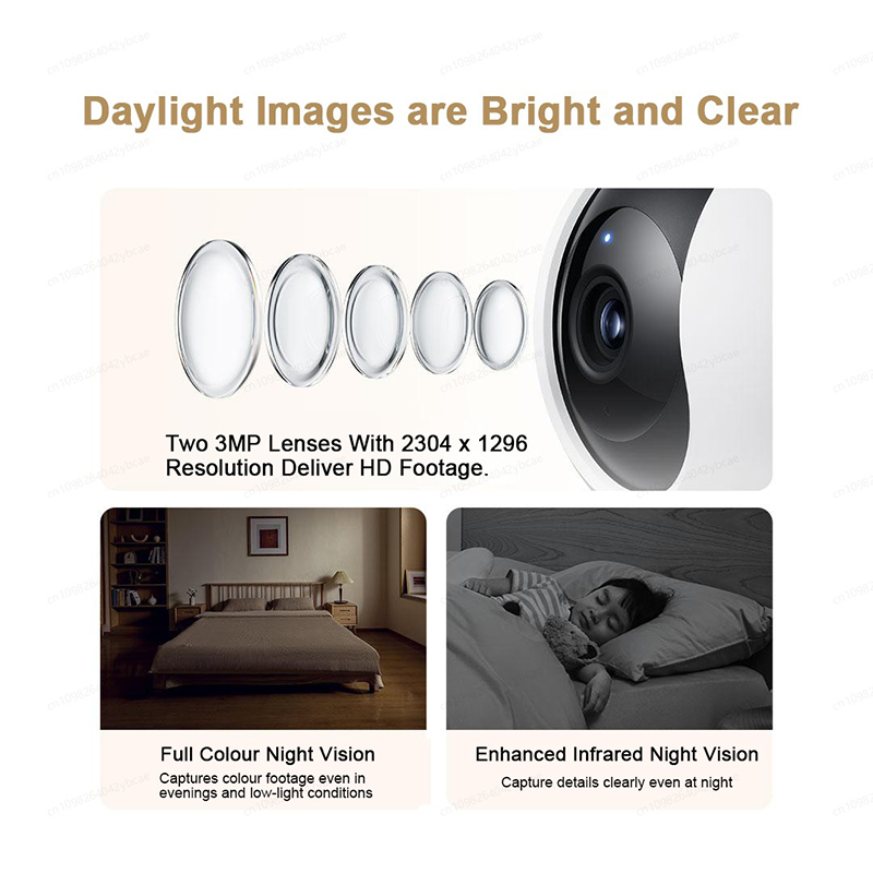 XIAOMI スマート カメラ C300 デュアル カメラ  - Home Security Xiaomi のレビューと価格