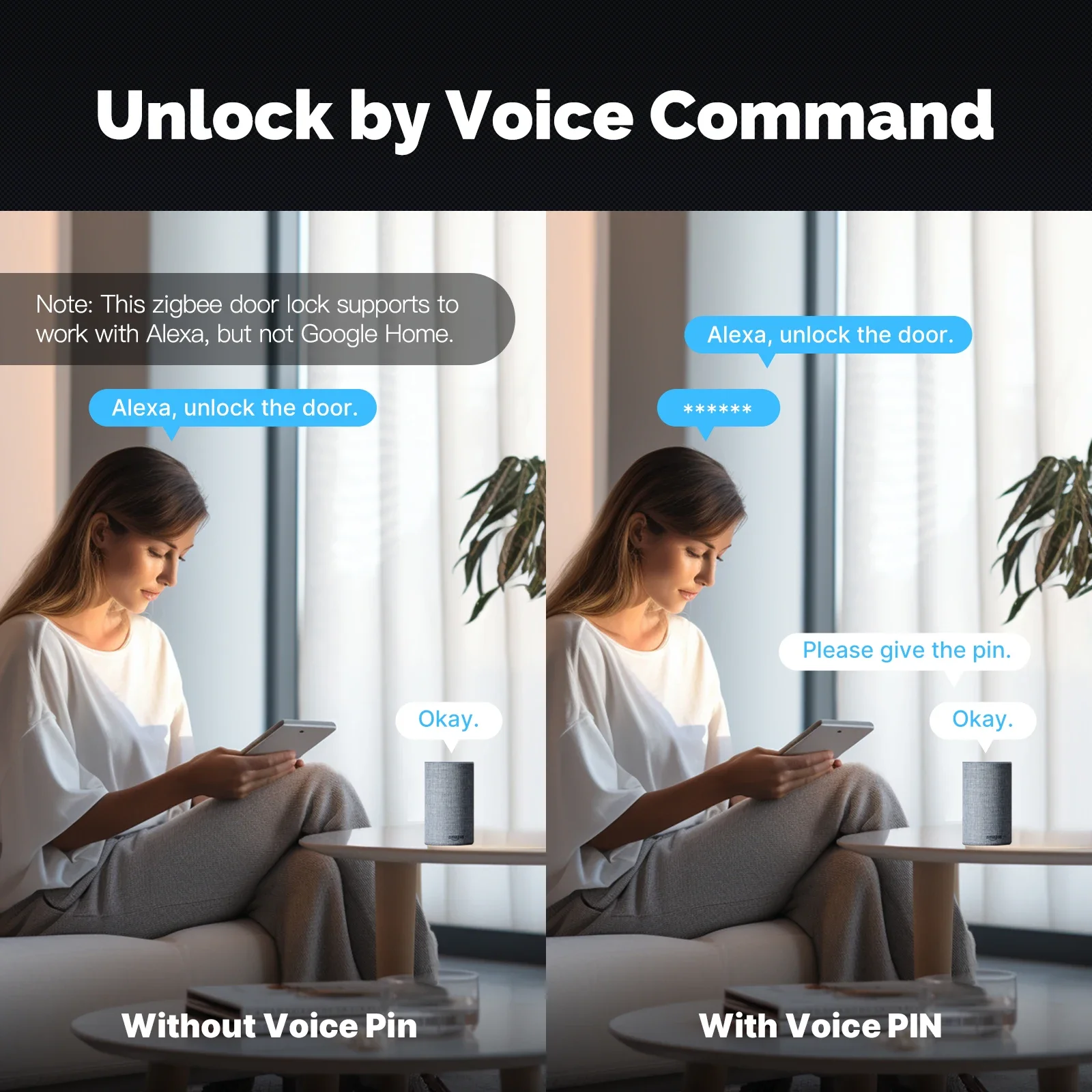 Moes-Tuya Zigbee-インテリジェントインドアロ - Home Security Tapo のレビューと価格