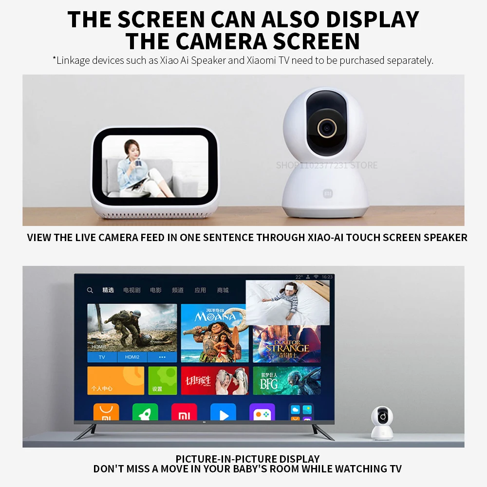 Xiaomi 360度 °   スマートホームセキュリティカ - Home Security Xiaomi のレビューと価格