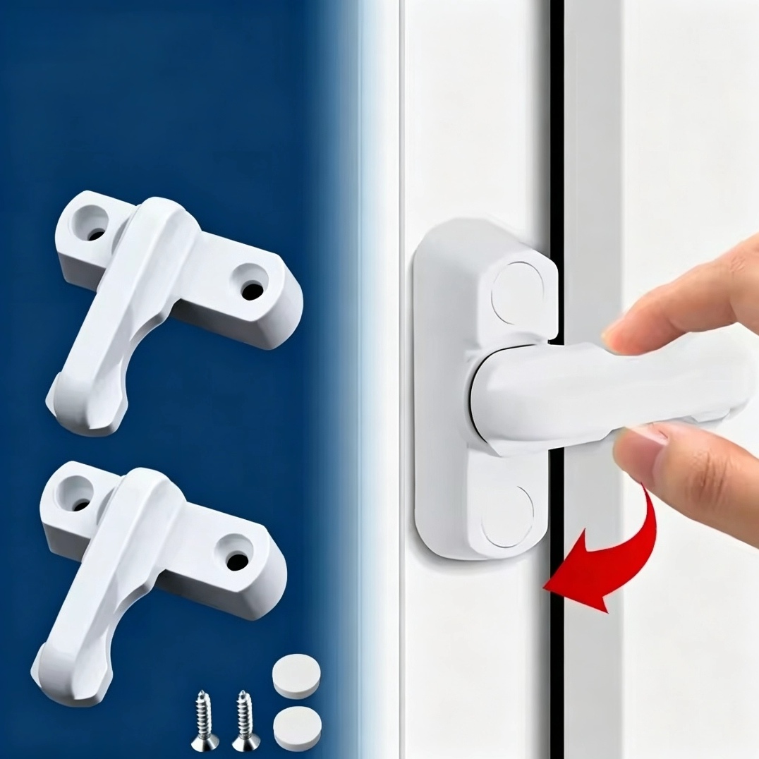 窓扉サッシロック プラスチック製セキュリティ窓扉サッシロック - Home Security Tapo のレビューと価格
