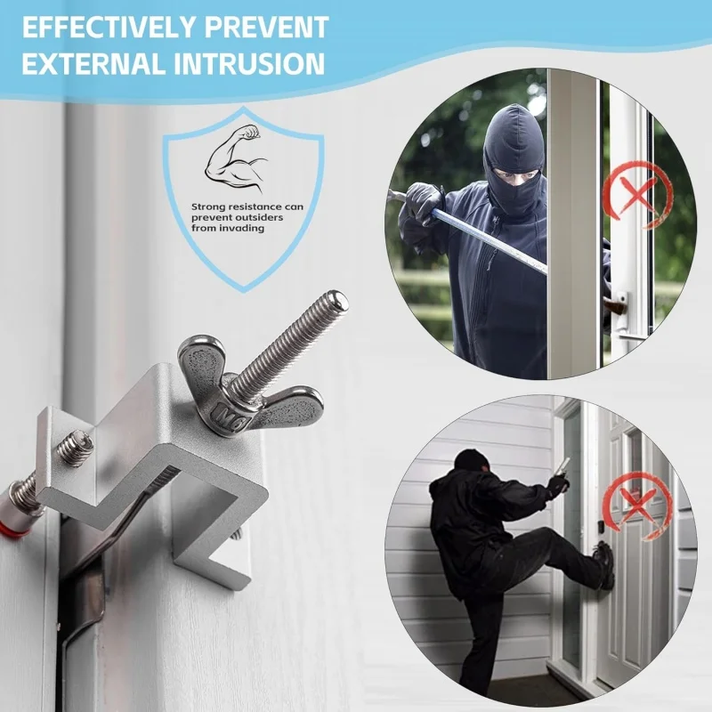 ポータブルドアロック旅行ホテルロックデュアルナット調整プライ - Home Security Tapo のレビューと価格