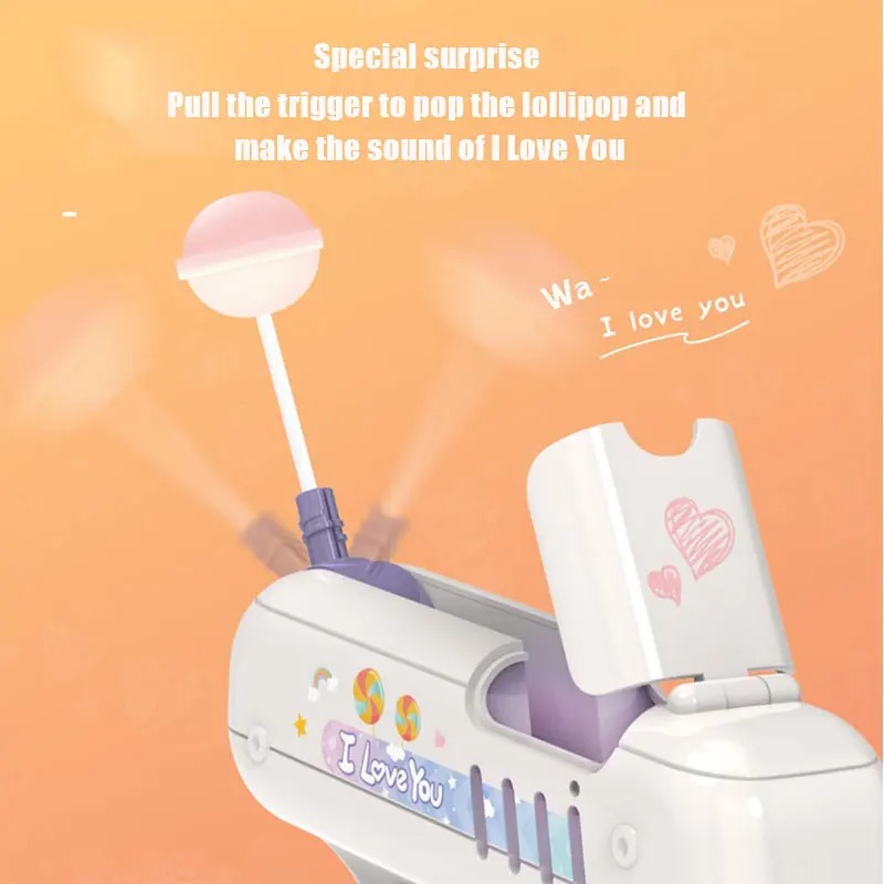 子供のためのサプライズガンロリポップホルダー,クリエイティブ - Home Security Gun のレビューと価格