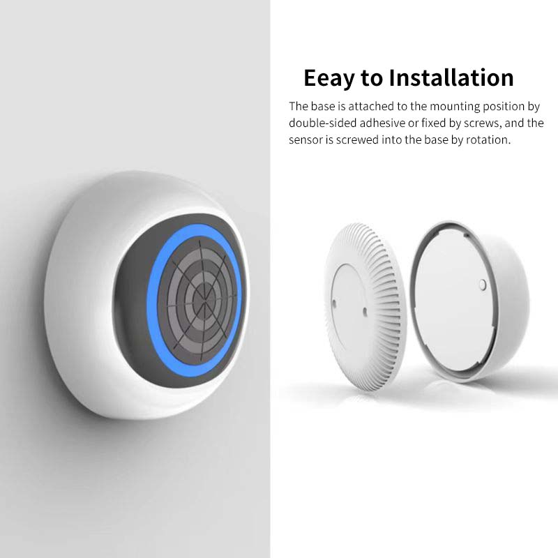 Tuya ZigBee レーダー人感センサー、スマートホーム - Home Security Radar System のレビューと価格