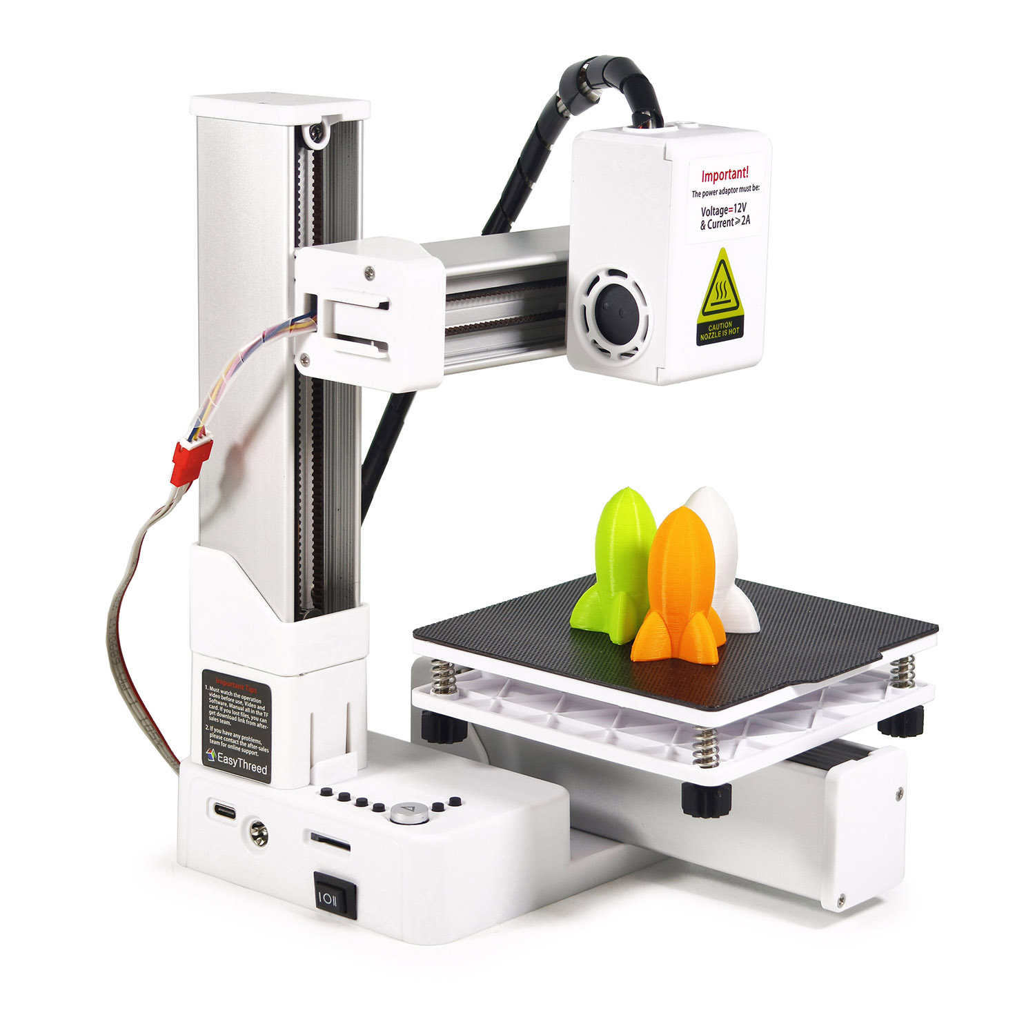EasyThreed K10 デスクトップミニ3Dプリンター - Home Security Measures のレビューと価格