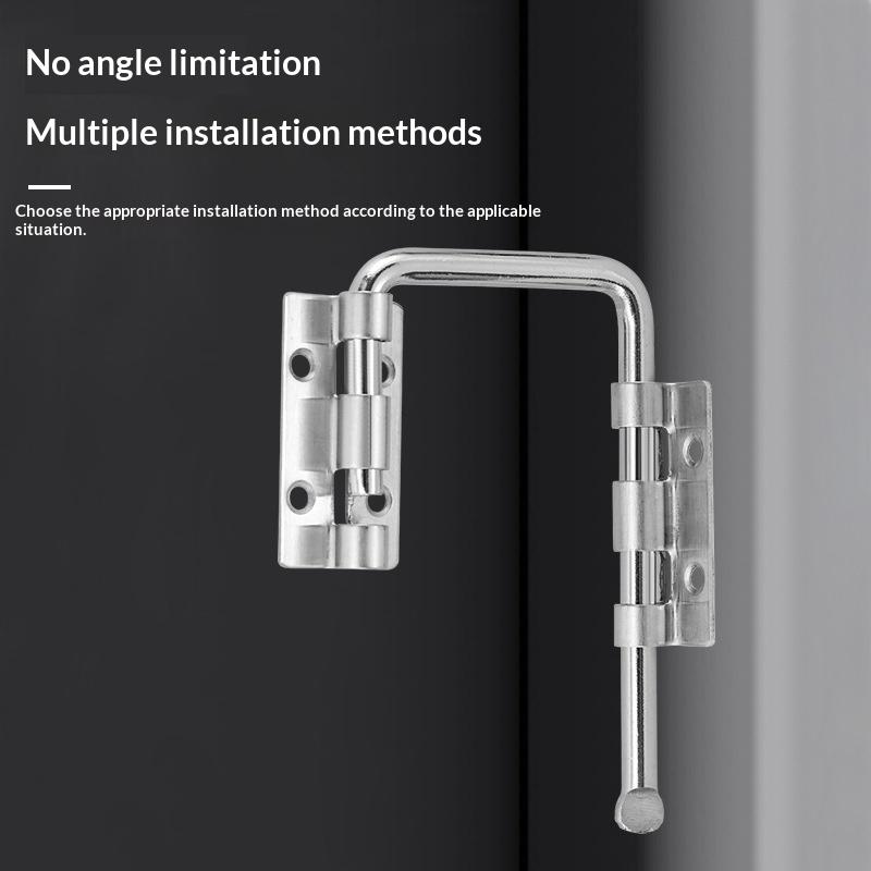 1 セットシルバー/ブラック非穴あき 90/180 度ゲート - Home Security Tapo のレビューと価格