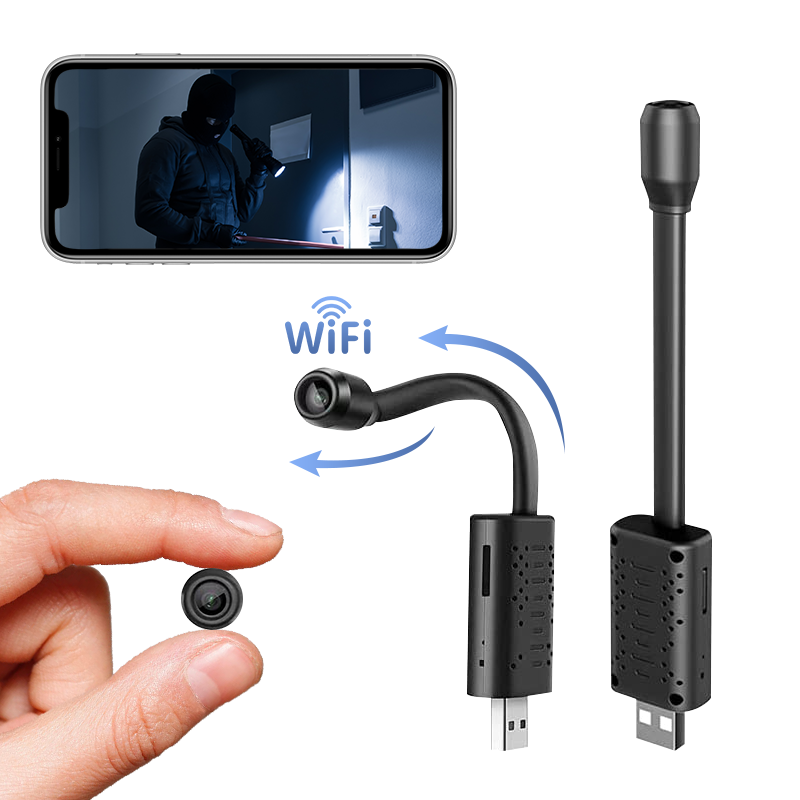 V380ミニワイヤレスWiFiカメラHD動体検知U21 Wi - Home Security Wireless のレビューと価格